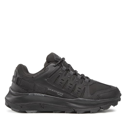 Trekkingi Skechers Solix 237501/BBK Black ze sklepu eobuwie.pl w kategorii Buty trekkingowe męskie - zdjęcie 171045491