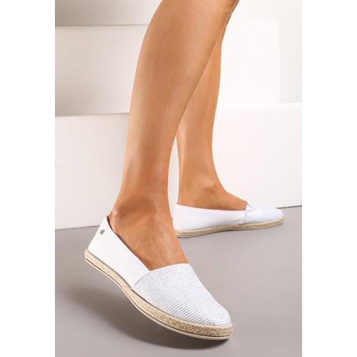 Białe Espadryle Loving Tonight Renee 39 wyprzedaż renee.pl