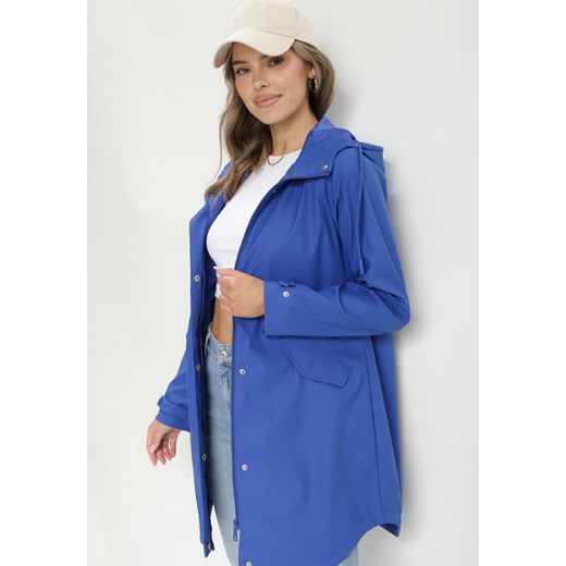 Kurtka damska Born2be z kapturem casualowa długa 