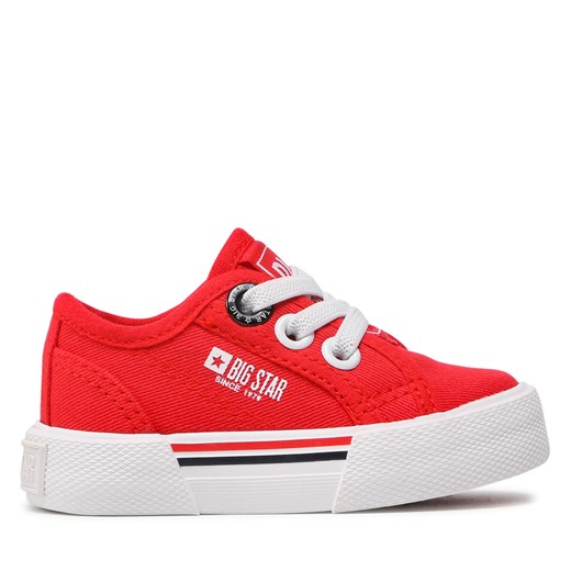 Tenisówki Big Star Shoes JJ374162 Red ze sklepu eobuwie.pl w kategorii Buciki niemowlęce - zdjęcie 171146530