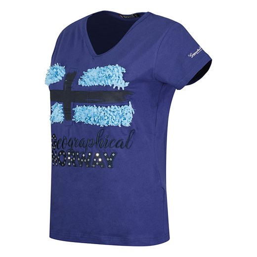 Geographical Norway Koszulka &quot;Jarine&quot; w kolorze granatowym Geographical Norway M Limango Polska wyprzedaż