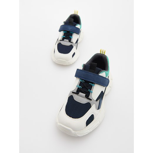 Reserved - Sneakersy na grubej podeszwie - wielobarwny Reserved 29 Reserved