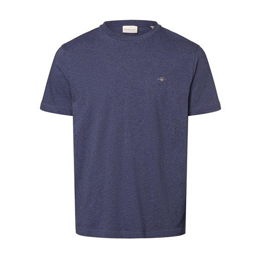 Gant T-shirt męski Mężczyźni Bawełna denim marmurkowy ze sklepu vangraaf w kategorii T-shirty męskie - zdjęcie 171148992