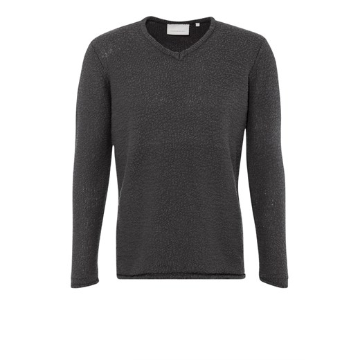 Tailored Originals KEAL Sweter grey zalando  abstrakcyjne wzory
