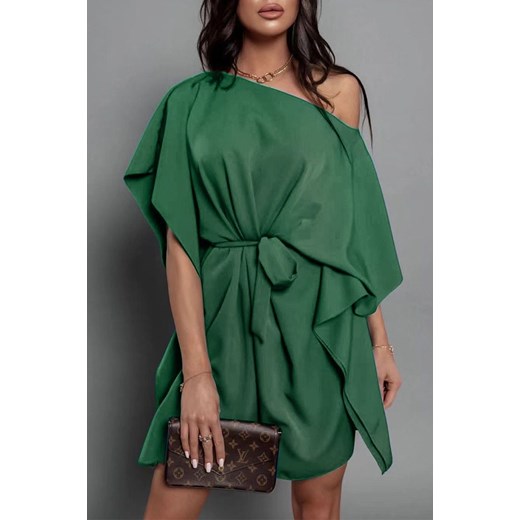 Sukienka LARIONA GREEN uniwersalny wyprzedaż Ivet Shop