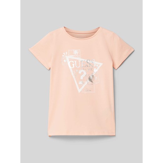 T-shirt z okrągłym dekoltem ze sklepu Peek&Cloppenburg  w kategorii Bluzki dziewczęce - zdjęcie 171149480