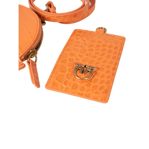 Pinko Torebka "Necklace Minibag 1" | 1P22R6 Y8AK | Kobieta | Pomarańczowy Pinko One Size ubierzsie.com wyprzedaż