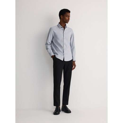 Reserved - Spodnie slim fit - czarny ze sklepu Reserved w kategorii Spodnie męskie - zdjęcie 171150631