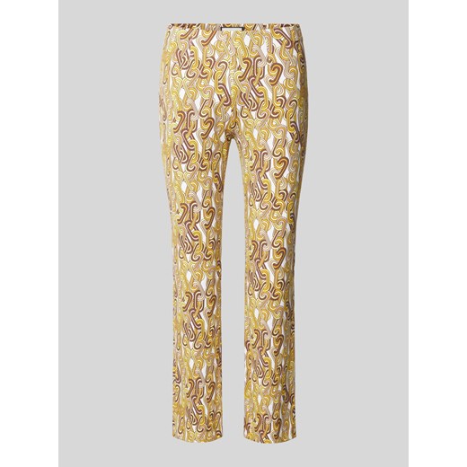 Spodnie ze wzorem na całej powierzchni model ‘CINDY’ ze sklepu Peek&Cloppenburg  w kategorii Spodnie damskie - zdjęcie 171153671
