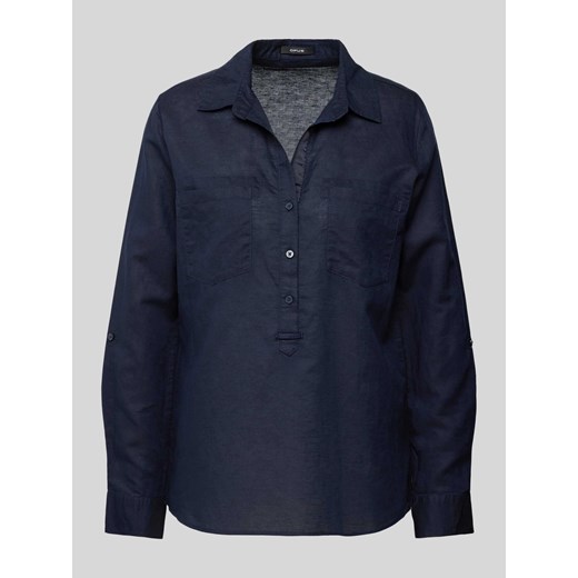 Bluzka w jednolitym kolorze model ‘Fredda’ ze sklepu Peek&Cloppenburg  w kategorii Bluzki damskie - zdjęcie 171153914
