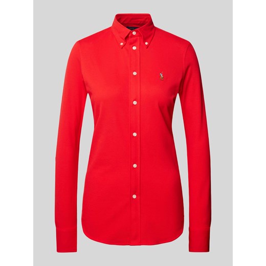 Bluzka z kołnierzykiem typu button down ze sklepu Peek&Cloppenburg  w kategorii Koszule damskie - zdjęcie 171154032
