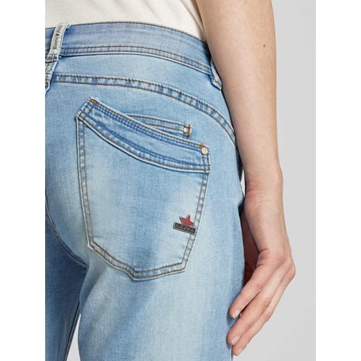 Jeansy o kroju slim fit z asymetryczną listwą guzikową model ‘Malibu’ Buena Vista S Peek&Cloppenburg 