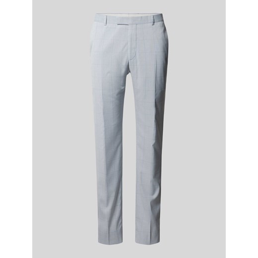 Spodnie do garnituru o kroju slim fit w kant ze sklepu Peek&Cloppenburg  w kategorii Spodnie męskie - zdjęcie 171154441