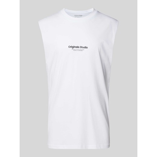 Top z nadrukiem z logo ze sklepu Peek&Cloppenburg  w kategorii T-shirty męskie - zdjęcie 171154490