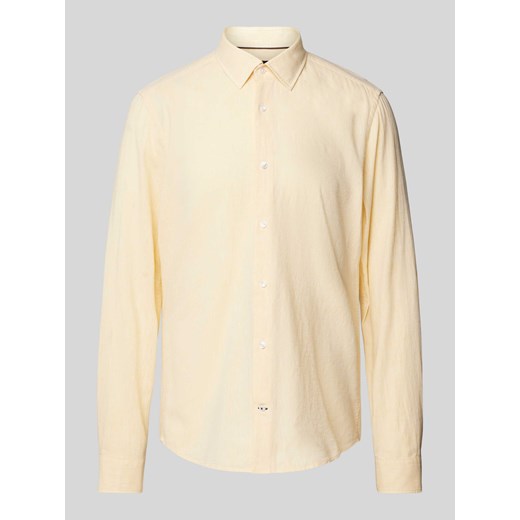 Koszula casualowa o kroju slim fit z kołnierzykiem typu kent ze sklepu Peek&Cloppenburg  w kategorii Koszule męskie - zdjęcie 171154501
