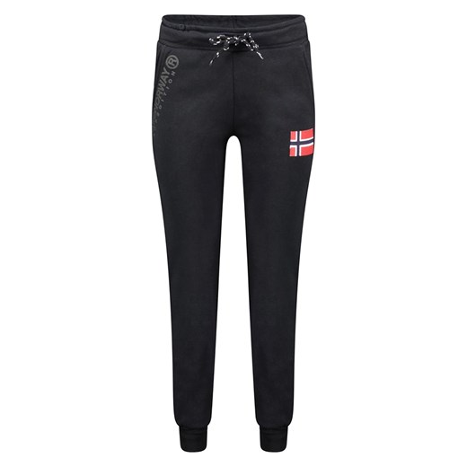 Geographical Norway Spodnie dresowe &quot;Monbichon&quot; w kolorze czarnym ze sklepu Limango Polska w kategorii Spodnie damskie - zdjęcie 171155512