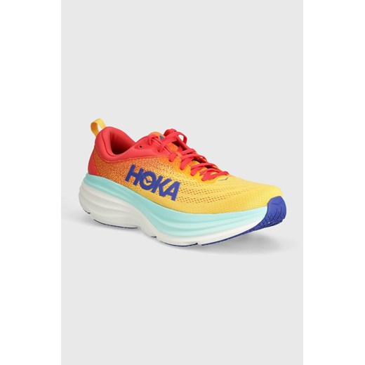 Hoka One One buty do biegania Bondi 8 kolor pomarańczowy 1123202 ze sklepu ANSWEAR.com w kategorii Buty sportowe męskie - zdjęcie 171157492