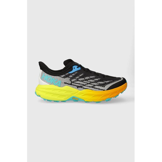 Hoka buty do biegania Speedgoat 5 1123157 kolor czarny ze sklepu ANSWEAR.com w kategorii Buty sportowe męskie - zdjęcie 171158863