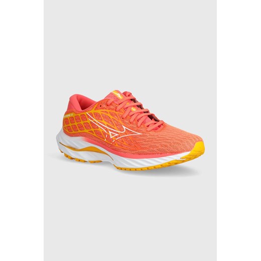 Mizuno buty do biegania Wave Inspire 20 kolor pomarańczowy J1GD2444 ze sklepu ANSWEAR.com w kategorii Buty sportowe damskie - zdjęcie 171161054