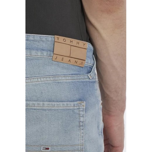 Jeansy męskie Tommy Jeans z elastanu