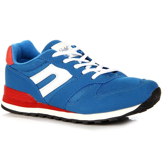 WISHOT WI-21-018-D-RY niebieskie lekkie buty sportowe do biegania sneakersy butyraj-pl  guma