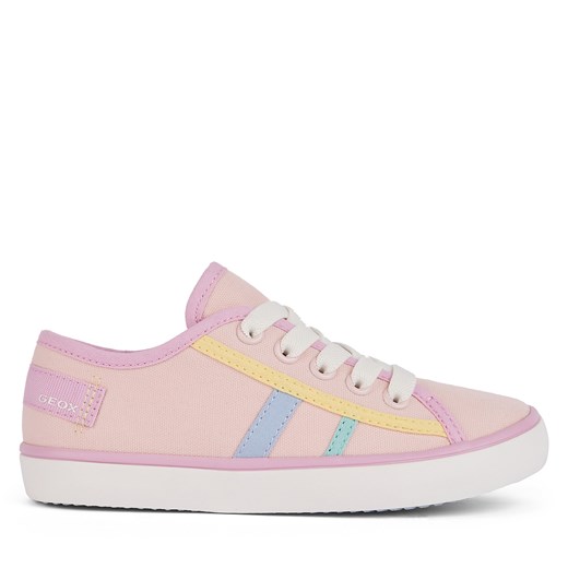 Tenisówki Geox J Gisli Girl J454NF 00010 C8WE8 S Lt Rose/Pink ze sklepu eobuwie.pl w kategorii Trampki dziecięce - zdjęcie 171169394