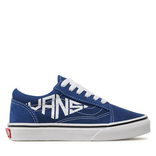 Tenisówki Vans Old Skool VN0A7Q5F7WM1 Logo True Blue ze sklepu eobuwie.pl w kategorii Trampki dziecięce - zdjęcie 171169773