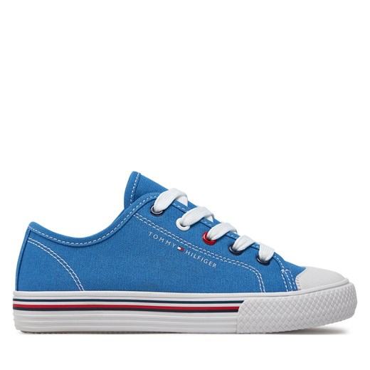 Trampki Tommy Hilfiger T3X9-33324-0890 M Azzurro 813 ze sklepu eobuwie.pl w kategorii Trampki dziecięce - zdjęcie 171172774