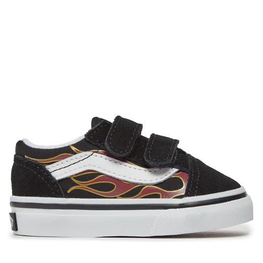 Tenisówki Vans Td Old Skool V VN0A38JNBML1 Black/Multi ze sklepu eobuwie.pl w kategorii Trampki dziecięce - zdjęcie 171173360