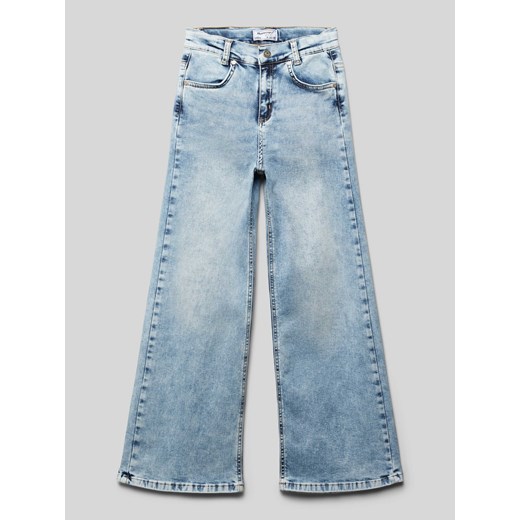 Jeansy z szeroką nogawką ze sklepu Peek&Cloppenburg  w kategorii Spodnie dziewczęce - zdjęcie 171173751