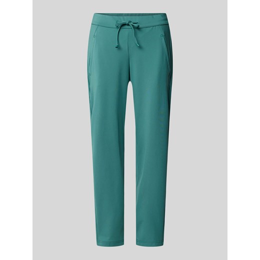 Spodnie o kroju tapered fit z wiązanym paskiem ze sklepu Peek&Cloppenburg  w kategorii Spodnie damskie - zdjęcie 171174171