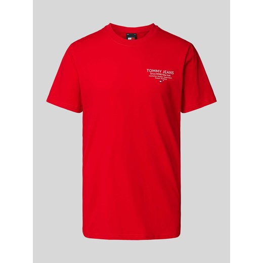 T-shirt z nadrukiem z logo ze sklepu Peek&Cloppenburg  w kategorii T-shirty męskie - zdjęcie 171174191