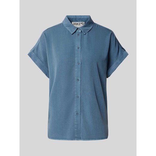Bluzka z krótkimi rękawami ze sklepu Peek&Cloppenburg  w kategorii Koszule damskie - zdjęcie 171174250