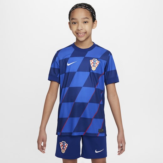 Koszulka piłkarska dla dużych dzieci Nike Dri-FIT Chorwacja Stadium 2024/25 Nike S Nike poland