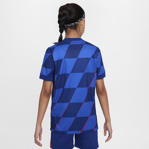 Koszulka piłkarska dla dużych dzieci Nike Dri-FIT Chorwacja Stadium 2024/25 Nike XS Nike poland