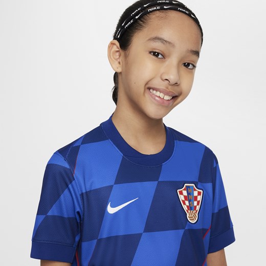 Koszulka piłkarska dla dużych dzieci Nike Dri-FIT Chorwacja Stadium 2024/25 Nike L Nike poland