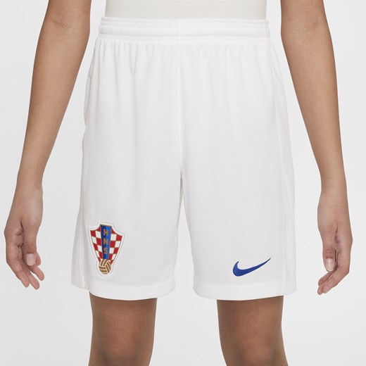 Spodenki piłkarskie dla dużych dzieci Nike Dri-FIT Chorwacja Stadium 2024/25 Nike L Nike poland
