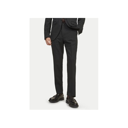 Jack&Jones Spodnie garniturowe Franco 12199893 Czarny Super Slim Fit ze sklepu MODIVO w kategorii Spodnie męskie - zdjęcie 171177470