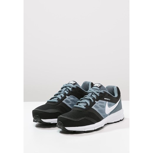 Nike Performance AIR RELENTLESS 4 Obuwie do biegania Amortyzacja black/white/blue graphite zalando  sportowy