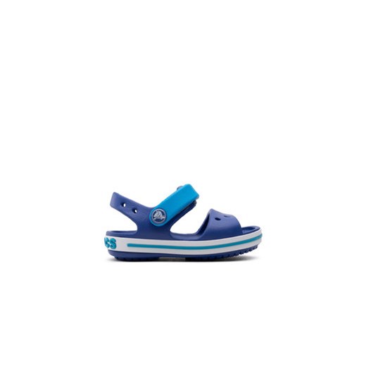 Crocs Sandały Crocband Sandal Kids 12856 Granatowy ze sklepu MODIVO w kategorii Buciki niemowlęce - zdjęcie 171178020
