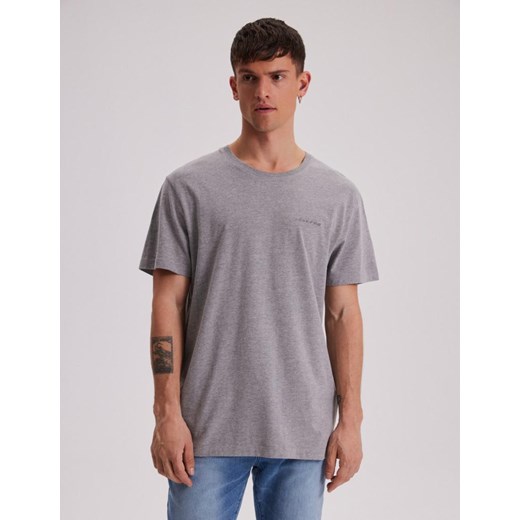 Koszulka CORE LOGOS 242 Szary Melanż S ze sklepu Diverse w kategorii T-shirty męskie - zdjęcie 171178553