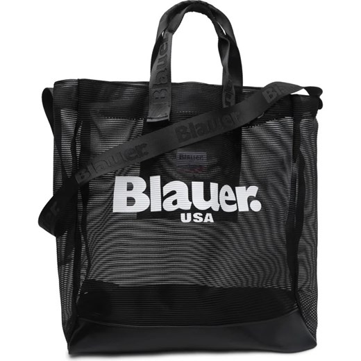 Shopper bag Blauer USA na ramię 