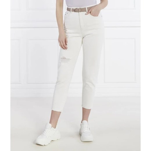 Jeansy damskie białe Tommy Jeans 