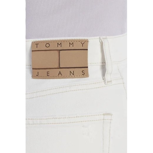Jeansy damskie białe Tommy Jeans 