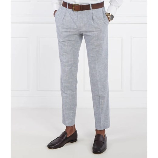 Windsor Spodnie 13 Silvi | Shaped fit | z dodatkiem wełny ze sklepu Gomez Fashion Store w kategorii Spodnie męskie - zdjęcie 171179320