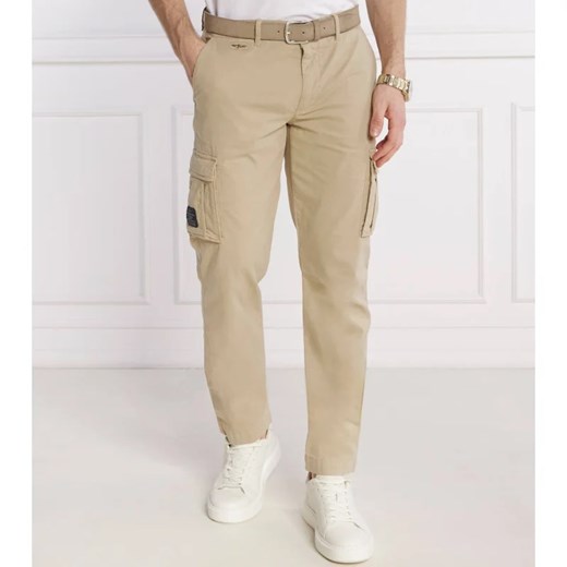Aeronautica Militare Spodnie cargo | Regular Fit ze sklepu Gomez Fashion Store w kategorii Spodnie męskie - zdjęcie 171179324