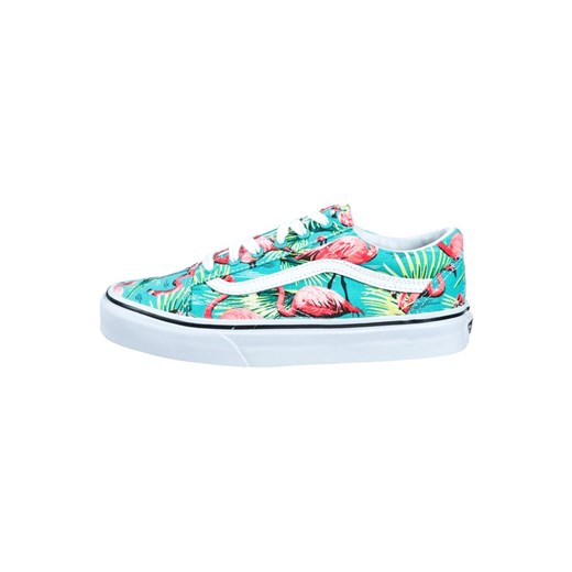 Vans OLD SKOOL Tenisówki i Trampki turquoise zalando abstrakcyjne wzory