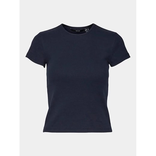 Bluzka damska Vero Moda z okrągłym dekoltem z krótkim rękawem 