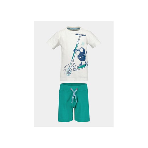Blue Seven Komplet t-shirt i spodenki 826031 X Kolorowy Regular Fit ze sklepu MODIVO w kategorii Komplety chłopięce - zdjęcie 171181370