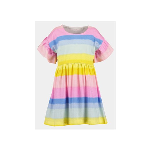 Blue Seven Sukienka letnia 721650 X Kolorowy Regular Fit ze sklepu MODIVO w kategorii Sukienki dziewczęce - zdjęcie 171181533